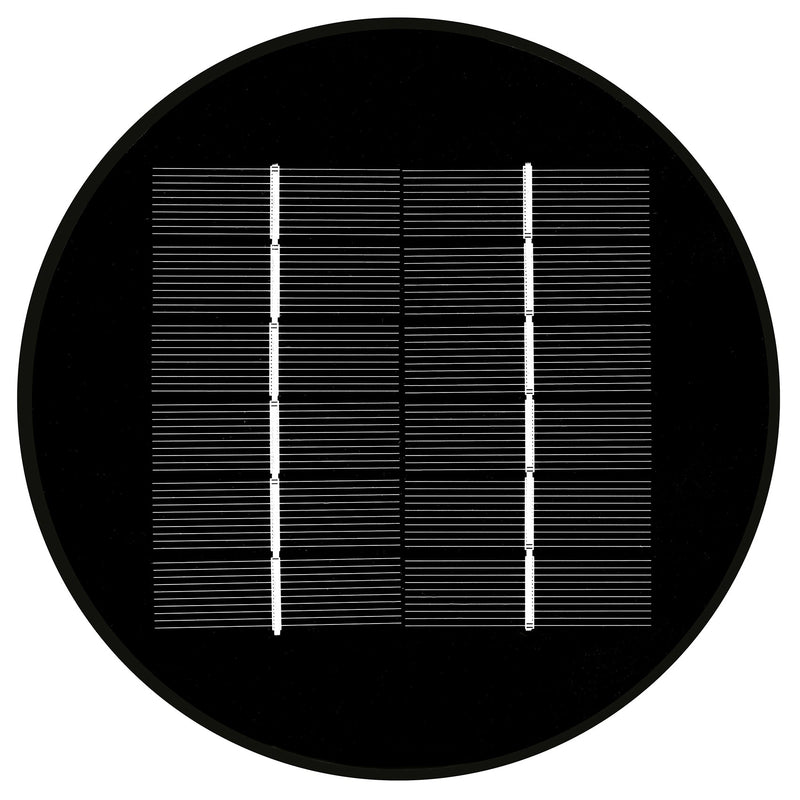 4lite Antheia Solar Slanted IP54 Die-Cast Aluminium LED Outdoor Wall Light with Built in PIR Motion Sensor