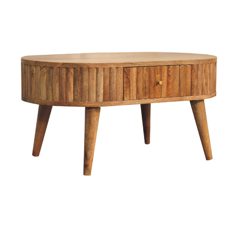 Artisan Furniture Solid Wood Stripe Coffee Table