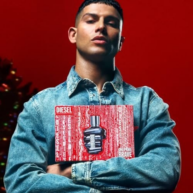 Diesel Only The Brave Gift Set (Eau De Toilette Spray 125ml  2 x Shower Gel 75ml)