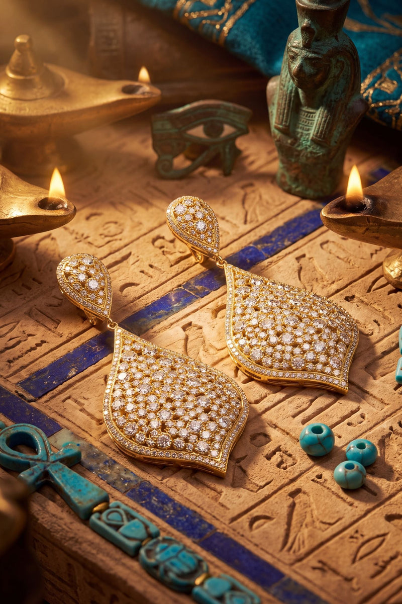 Arabian Nights Earrings Gold