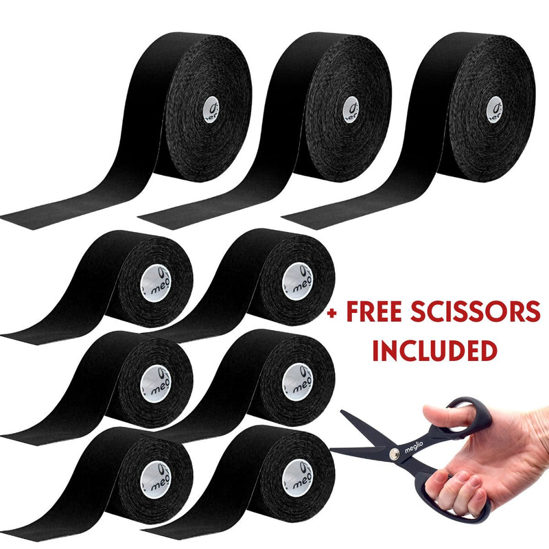 Kinesiology Tape Bundle with FREE Scissors