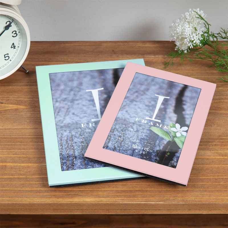 iFrame Aluminium Pink Photoframe 5" x 7"