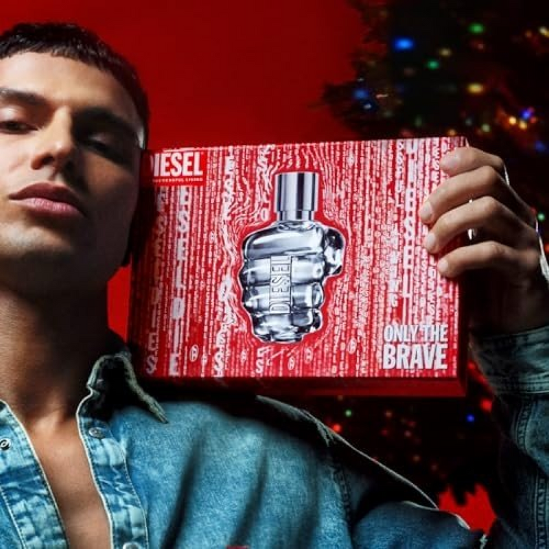 Diesel Only The Brave Gift Set (Eau De Toilette Spray 125ml  Eau De Toilette Spray 35ml)