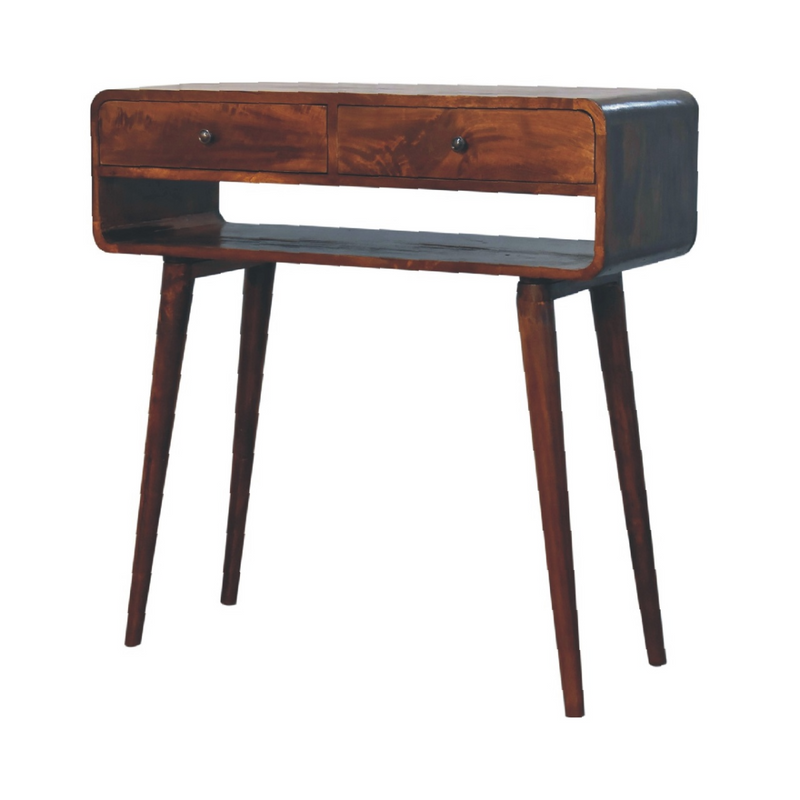 Artisan Furniture Solid Wood Sonata Chestnut Console Table