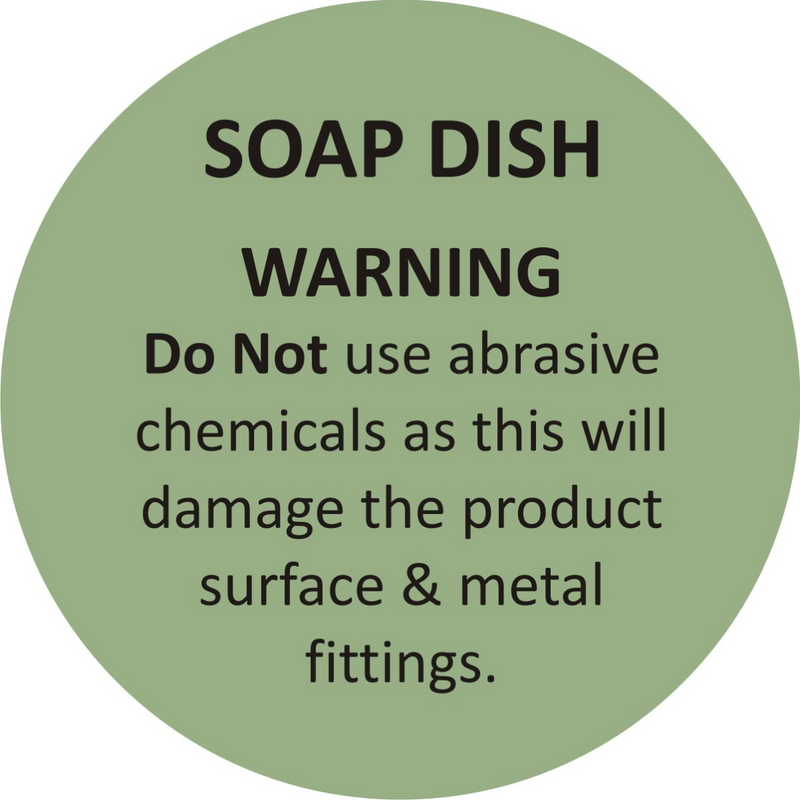 Artisan Furniture Bathroom Accessories - Set of 5 White Marble Bathroom Set