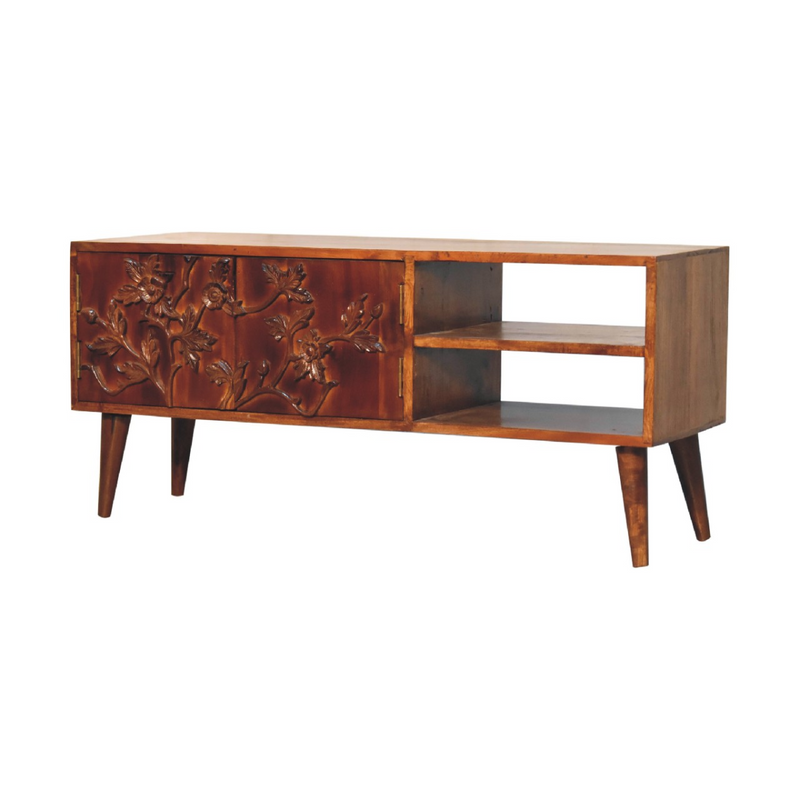 Artisan Furniture Solid Wood Botanic Media Unit