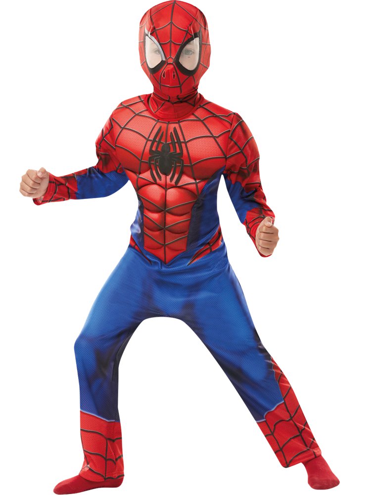 Spiderman Deluxe Padded Chest - Child Costume