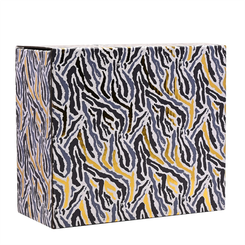 Frida Set of 2 Zebra Print Gin Glasses