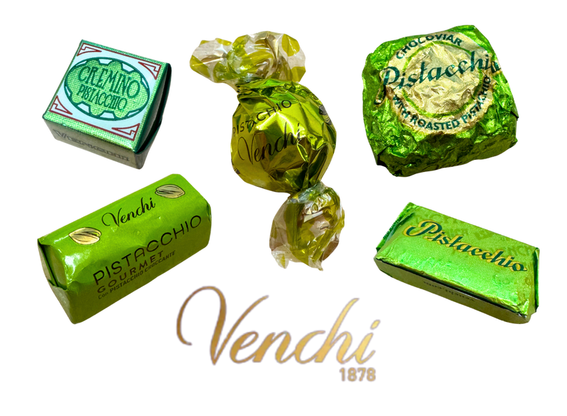 Venchi | Pistachio Chocolate Collection | 5 varieties