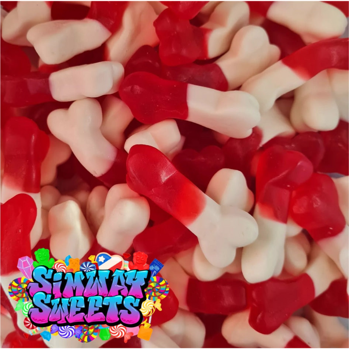 Gummy Bones Retro Sweets Gift Jar - 800g