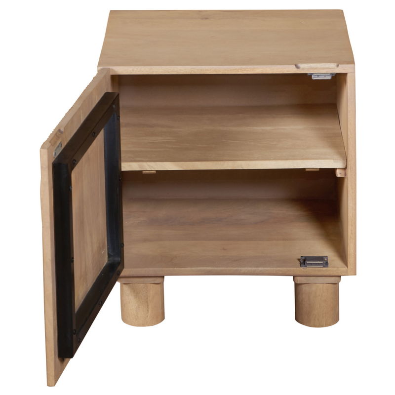 Austin Solid Wood Bedside Table