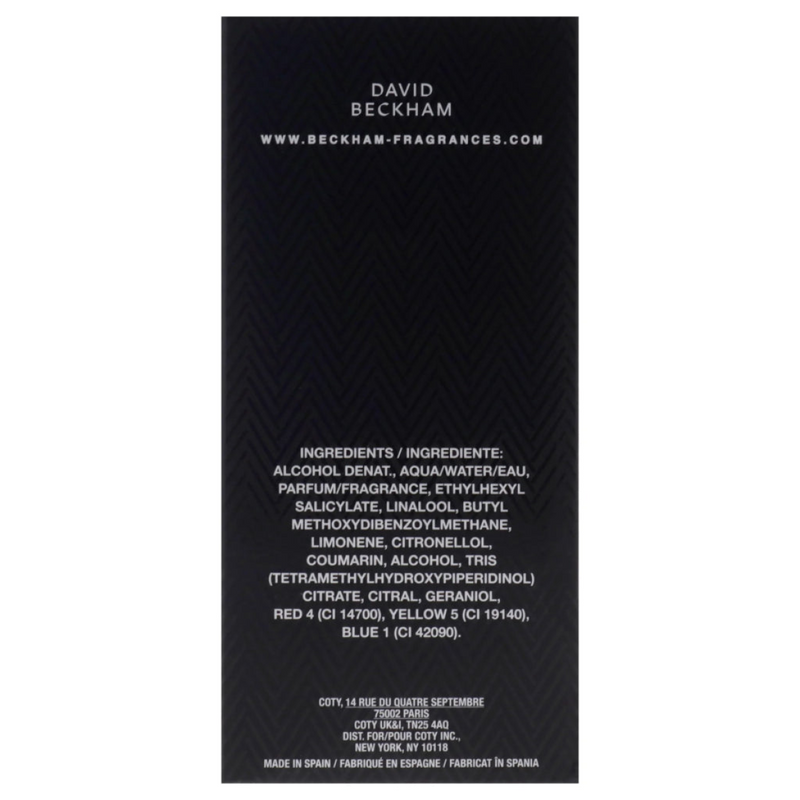 David Beckham Classic Eau De Toilette Spray 100ml