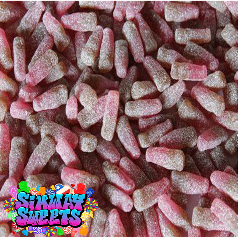 Fizzy Cherry Cola Bottles Retro Sweets Gift Jar - 700g