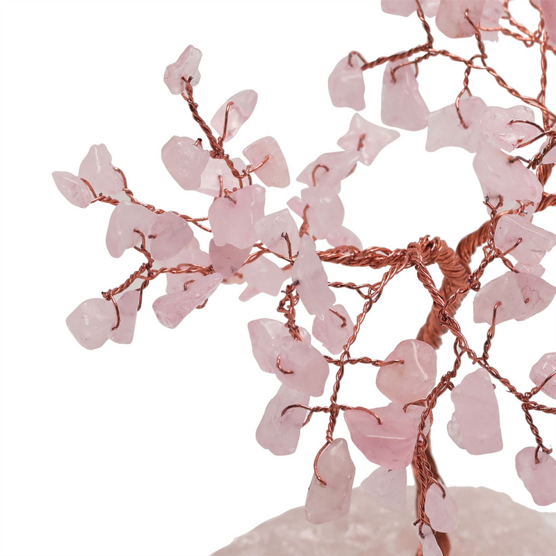 Gemstone Tree Rose Quartz - Love Small