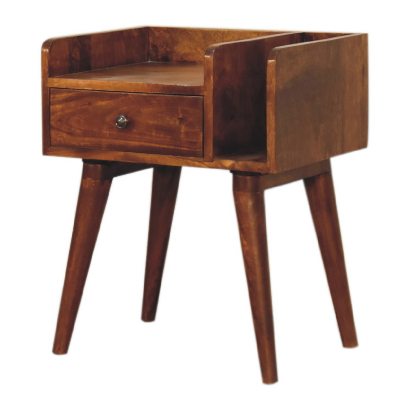 Artisan Furniture Solid Wood Chestnut Collective Bedside