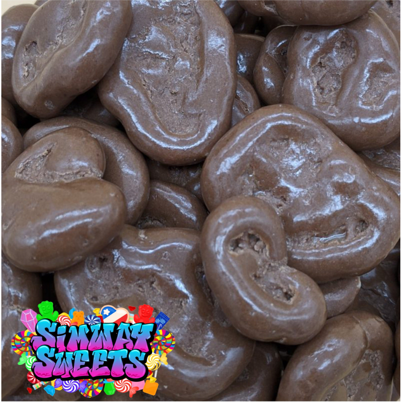 Milk Chocolate Banana Chips Retro Sweets Gift Jar - 580g