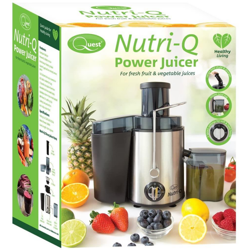 Nutri-Q Juice Extractor Whole Fruit Juicer 34730