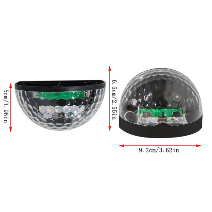 Pack of 4 Outdoor Lights - Waterproof Night Light for Pathway White Light