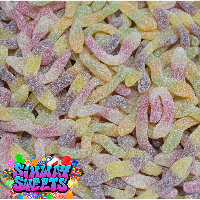 Fizzy Snakes Retro Sweets Gift Jar - 570g