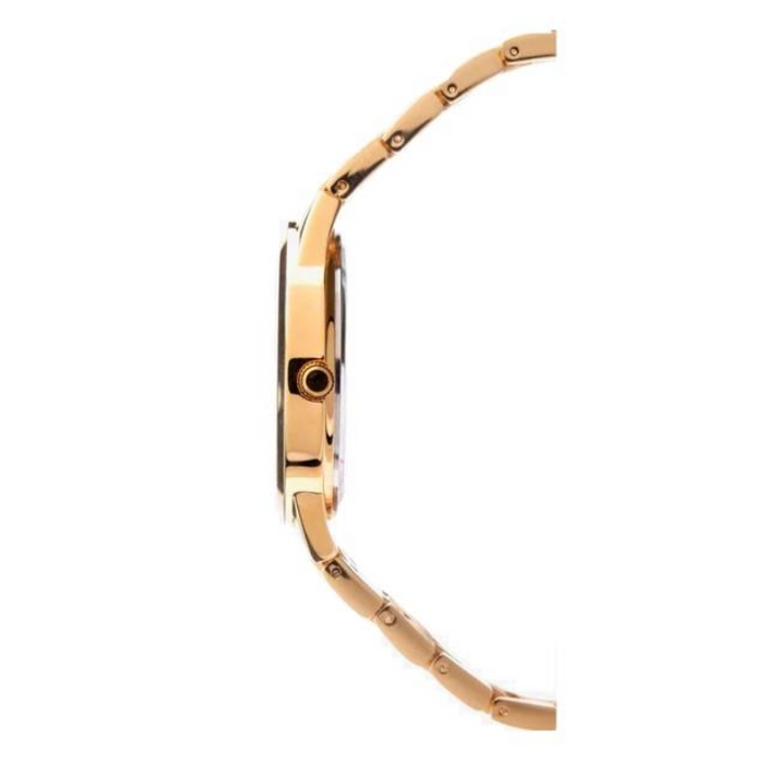 Sekonda Mens Fashion White Dial Gold Plated Bracelet Watch 1610