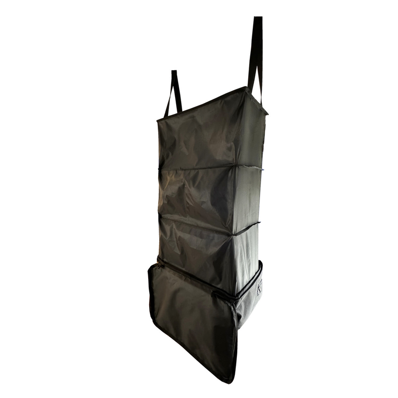 Camping Organiser with Shelves and Storage Bag