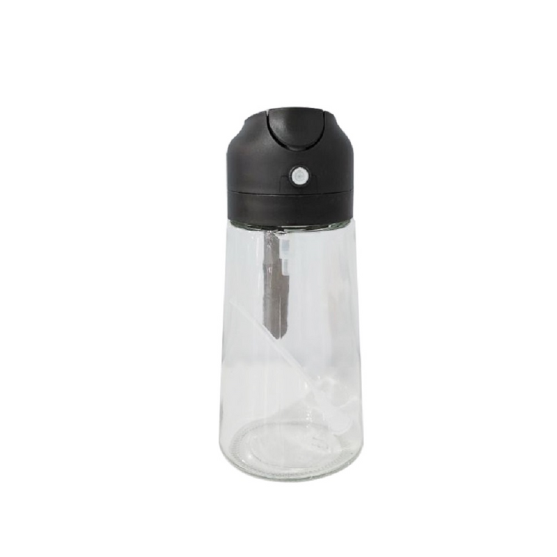 2 in 1 Olive Oil Dispenser Bottle 16oz/470ml Oil Sprayer with Stickers  for Kitchen