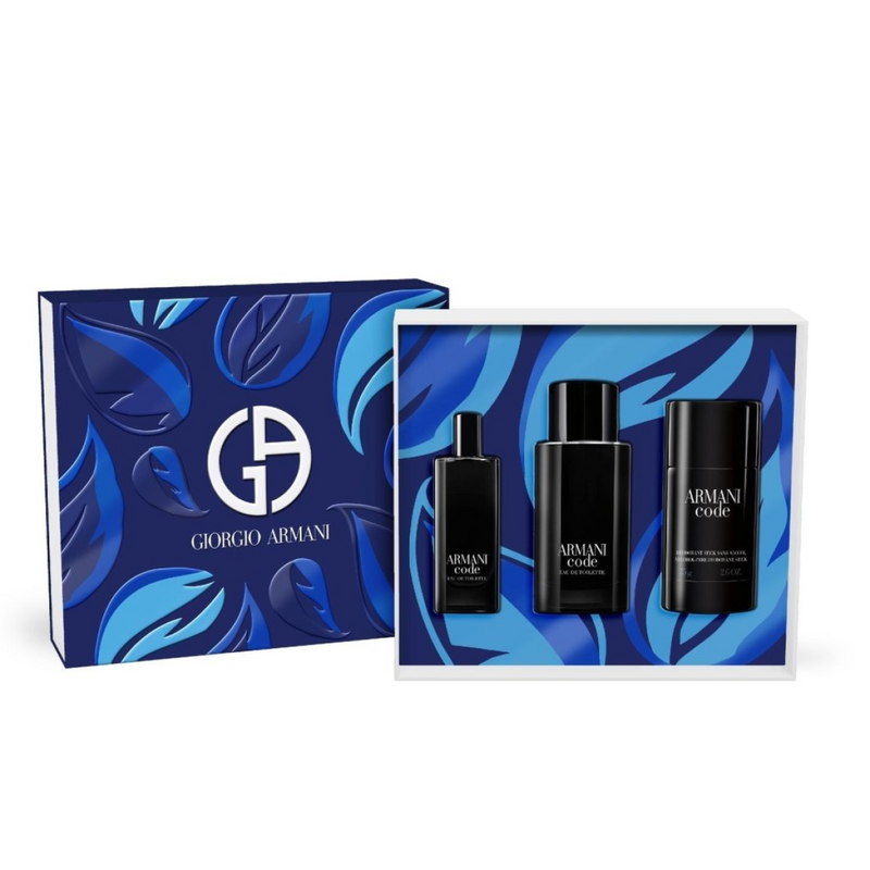 Giorgio Armani Code Gift Set (EDT 75ml  EDT 15ml  Deodorant Stick 75g)