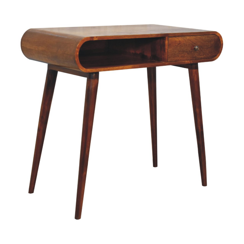 Artisan Furniture Solid Wood Chestnut London Open Console 90x80x45cm