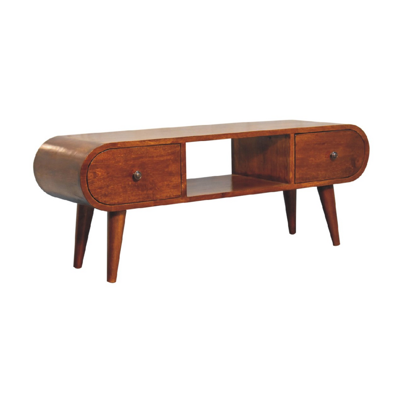 Artisan Furniture Solid Wood London Chestnut TV Stand