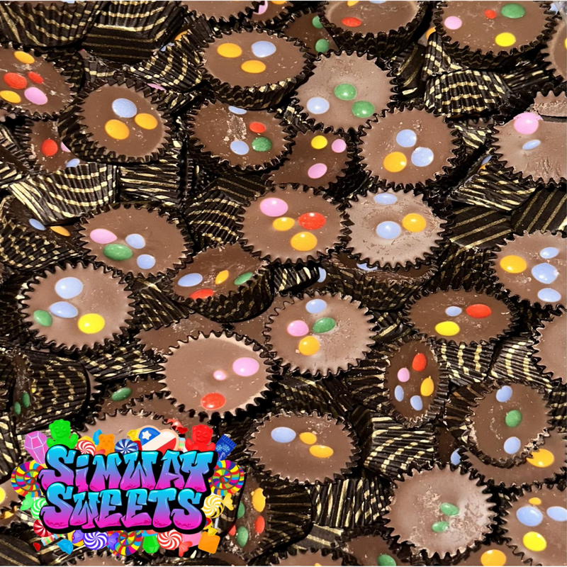 Milk Chocolate Happy Icy Cups Retro Sweets Gift Jar - 530g