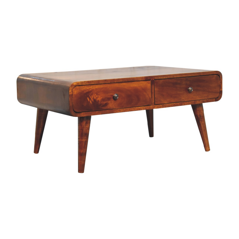 Artisan Furniture Solid Wood Sonata Chestnut Coffee Table