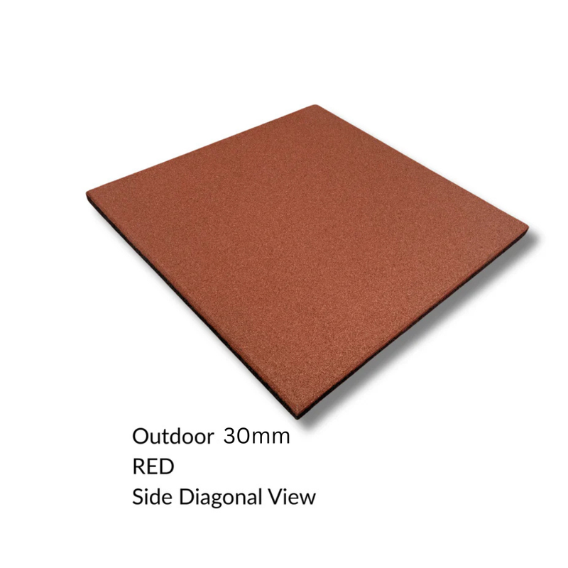 Outdoor Safety Rubber Playground Mats - 30mm
