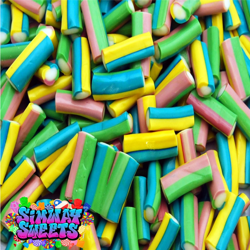 Multi Coloured Pencil Bites Retro Gummy Sweets Gift Jar - 625g