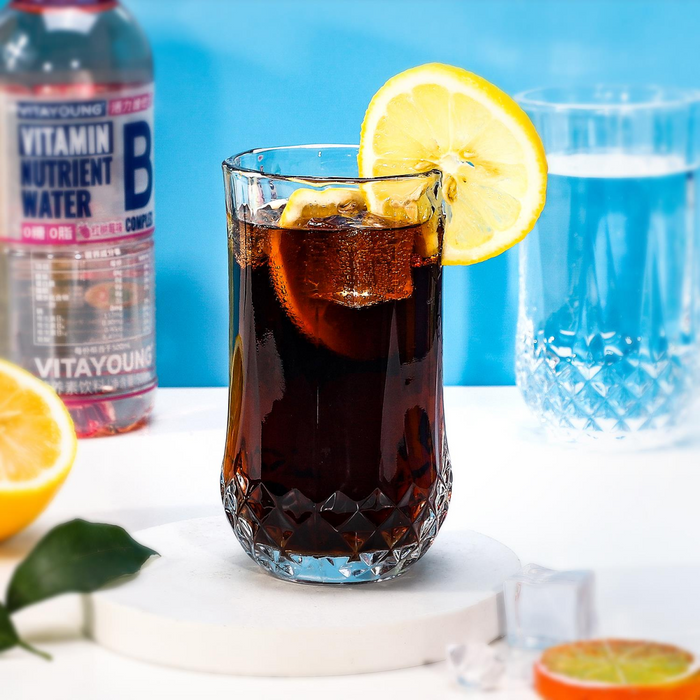 Vinsani 350ml Crystal Tall Glasses 6pcs 1010497