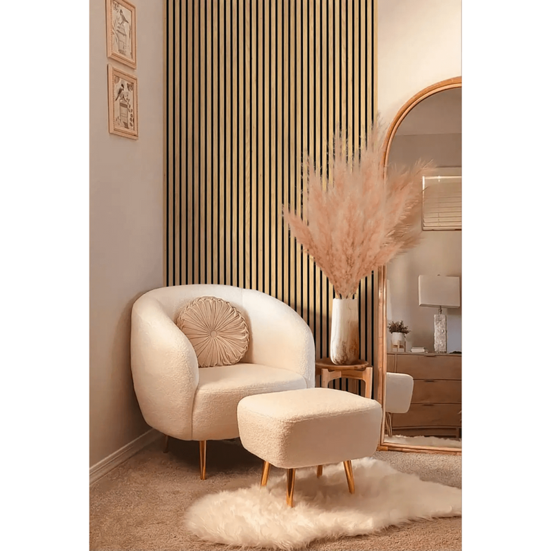 Natural Oak Acoustic Wall Panels (3 Pack)