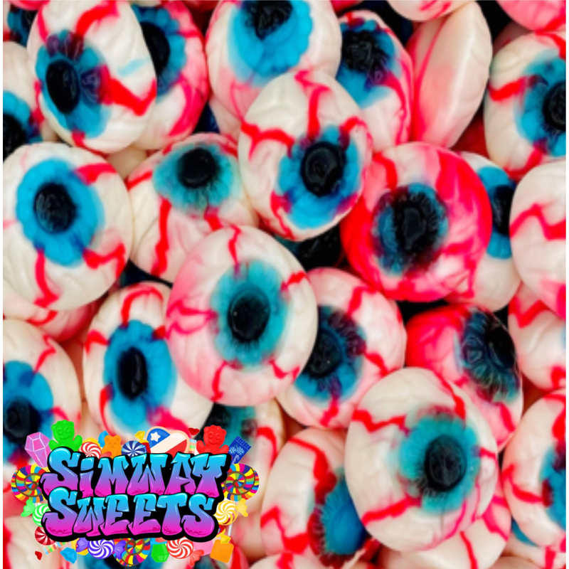 Jelly Eyeballs Sweets Gummy Retro Sweets Gift Jar - 800g