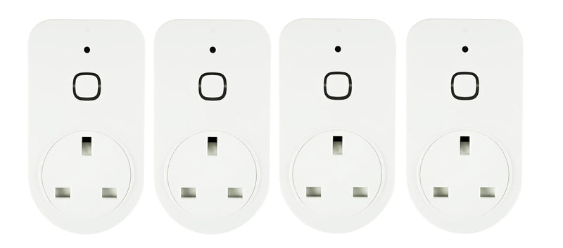 Smart Plug Wi-Fi Energy Monitoring Tuya, Alexa & Google Voice Control App Remote