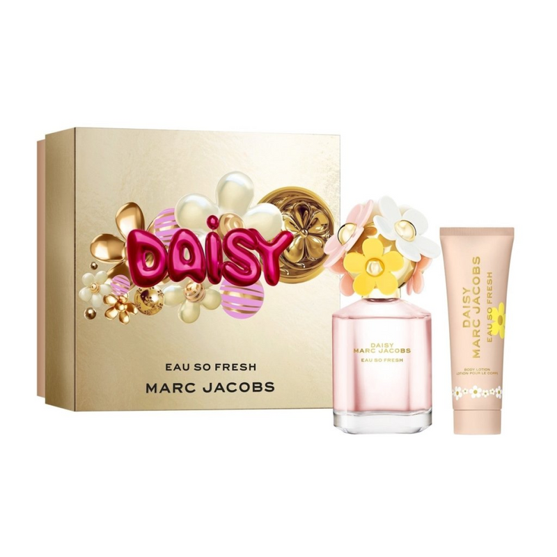 Marc Jacobs Daisy Eau So Fresh Gift Set (Eau De Toilette 75ml  Body Lotion 75ml)