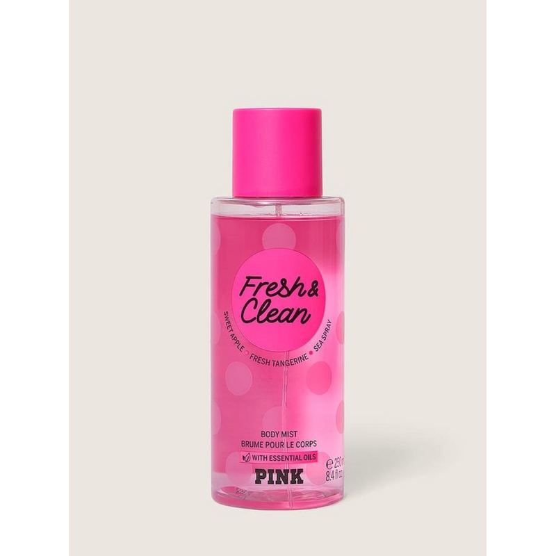 Pink Fresh & Clean Sweet Apple Fresh Tangerine Body Mist 250ml