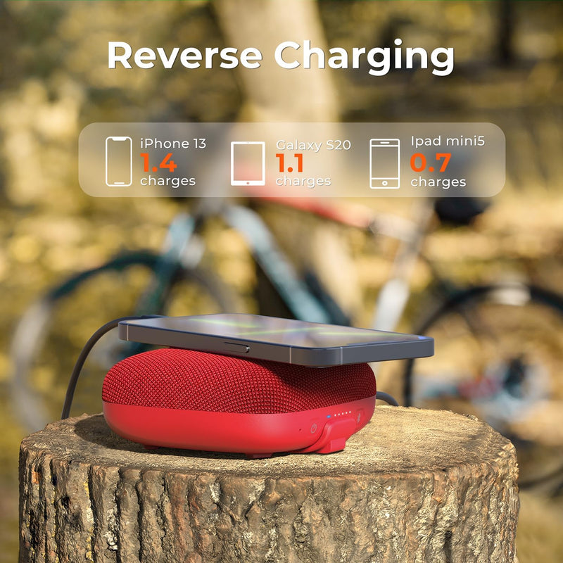 Tribit StormBox Micro 2 Bluetooth Speaker, IP67, XBass, Wireless Pairing