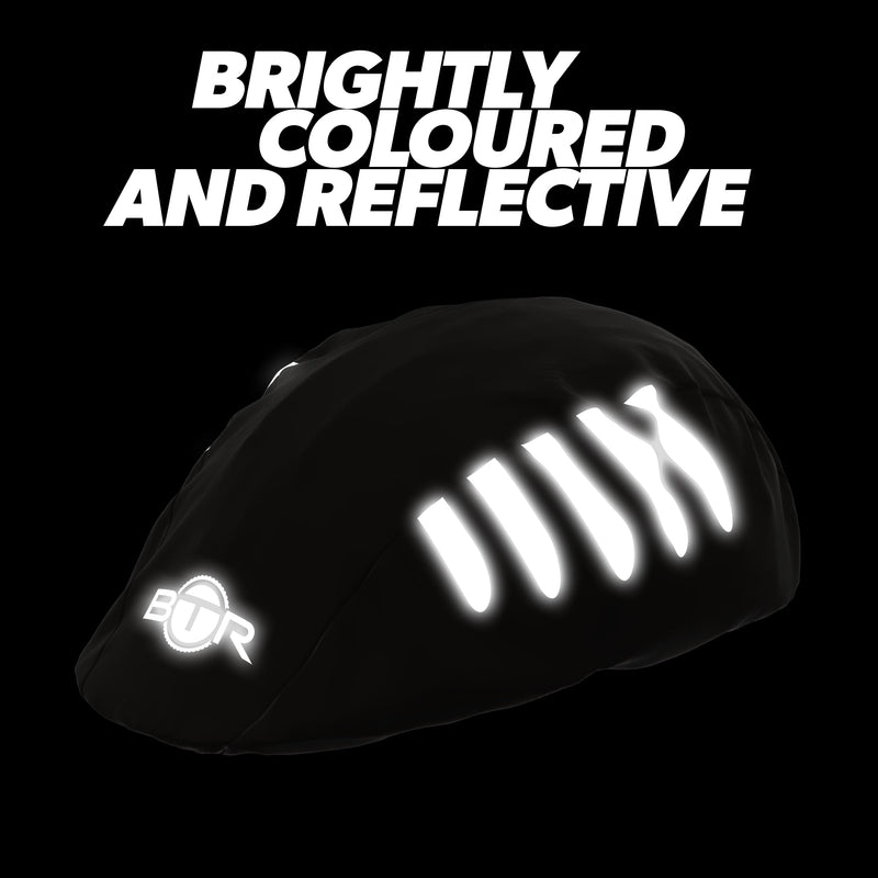 BTR Waterproof Hi Vis Cycling Helmet Cover