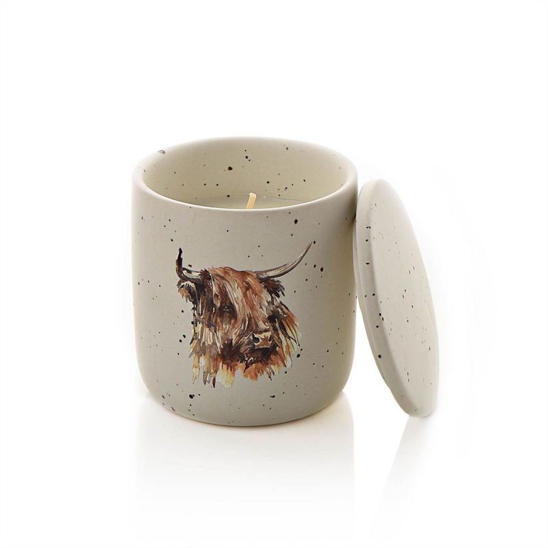 Meg Hawkins Ceramic Vessel 250g - Highland Cow