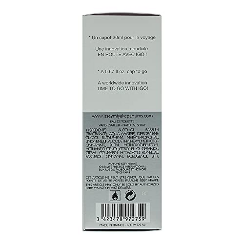 Issey Miyake Pour Homme IGO Eau De Toilette 20ml