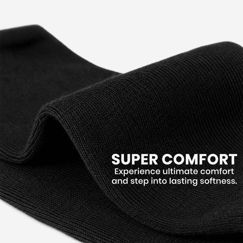 6 Pack Men's Thermal Boot Socks Warm Work Socks Reinforced Heel Toe Support Insulated for Hiking Camping UK 6-11 EUR 39-45 Black Navy Grey by Sock Stack
