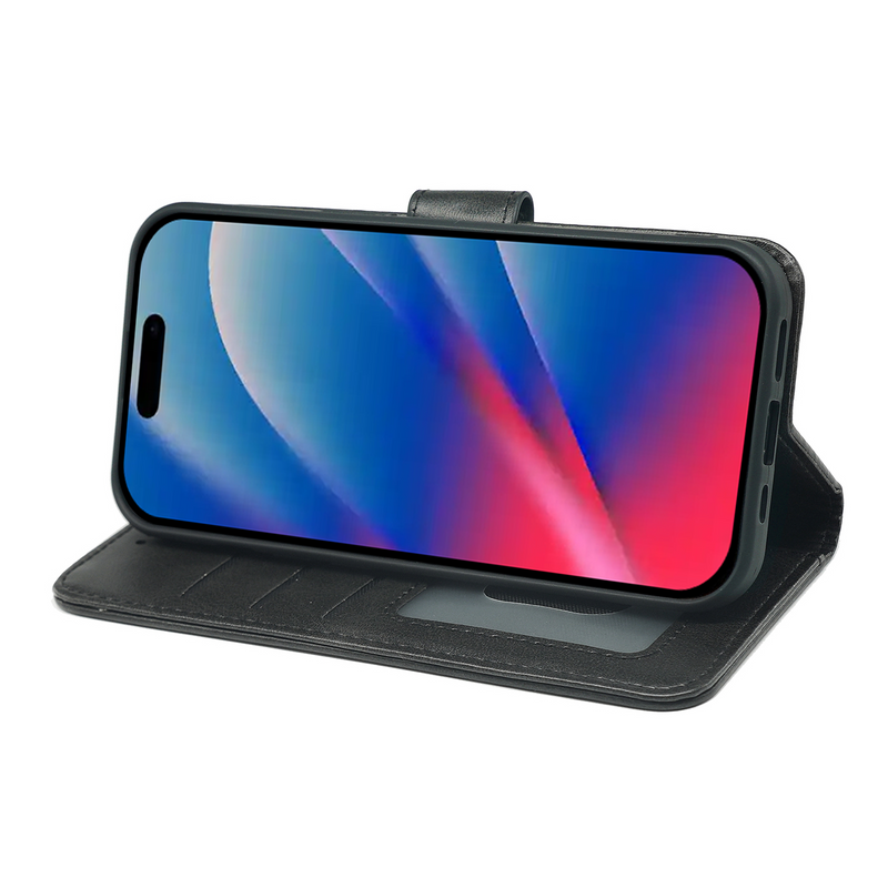 iPhone 18/17 Series Book Flip Case Leather Wallet