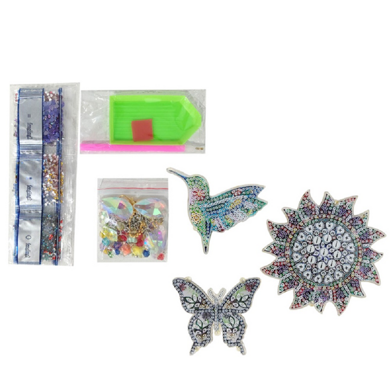 Wind Chime Crystal Suncatchers for Windows Garden Decorations，Gifts for kids