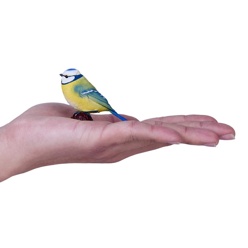 Blue Tit Mojo Garden Hand Painted Bird