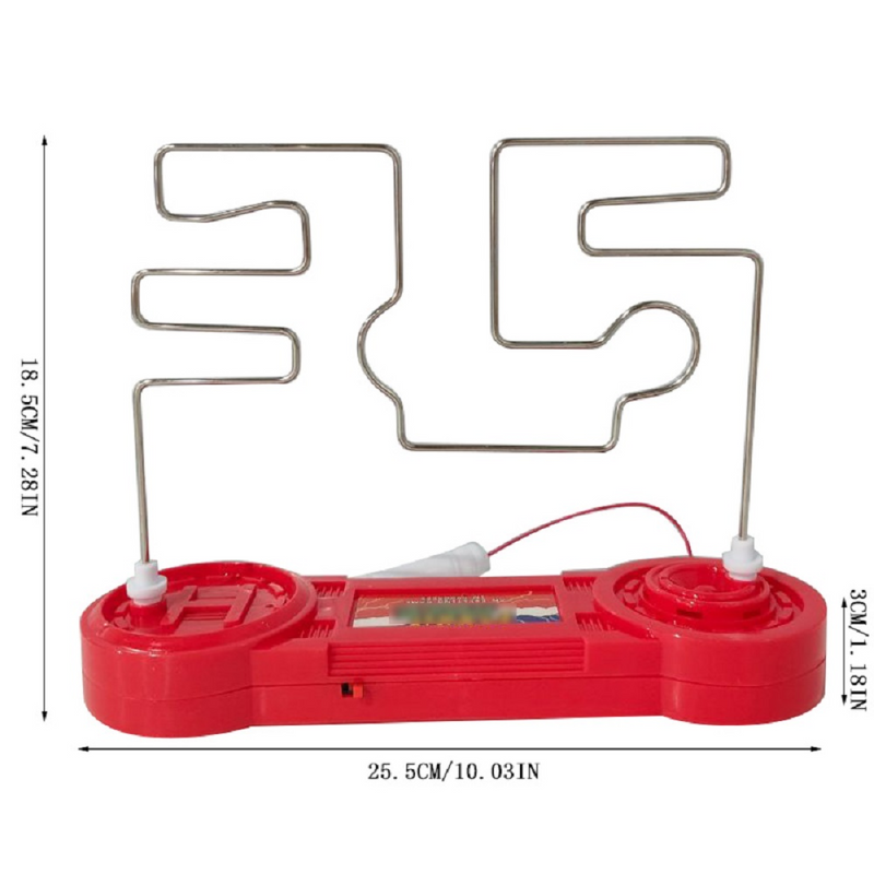 Electric Interactive Game Electric Buzz Wire Game for Party, Three Levels