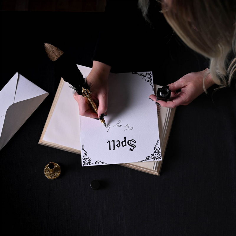 Feather Quill Pen Set