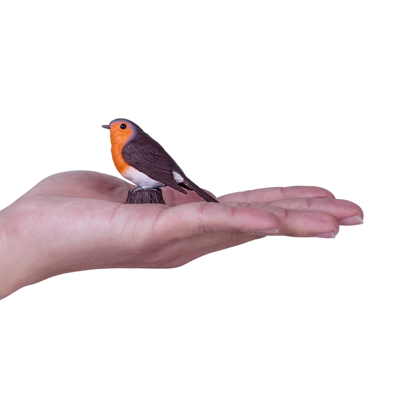 European Robin Mojo Garden Hand Painted Bird